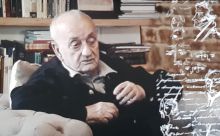 Резо Габриадзе. Кадр из фильма - Пушкин. Битов. Габриадзе. Побег Резо Габриадзе. Кадр из фильма - Пушкин. Битов. Габриадзе. Побег