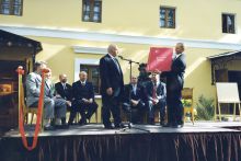 9. Открытие музейного комплекса на Пречистенке после реконструкции и реставрации. 04.06.1999 г. 9. Открытие музейного комплекса на Пречистенке после реконструкции и реставрации. 04.06.1999 г.