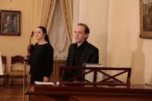 Надежда Артамонова (скрипка) и Алексей Курбатов (фортепиано) Надежда Артамонова (скрипка) и Алексей Курбатов (фортепиано)