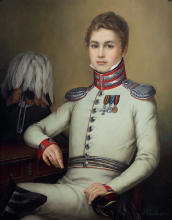 А. В. Швецова. Сергей Николаевич Тургенев (1793-1834). 2011. Холст, масло А. В. Швецова. Сергей Николаевич Тургенев (1793-1834). 2011. Холст, масло