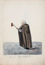 Неизвестный художник. Портрет купца Трубицина. Лист из альбома «Серия акварельных портретов, входящих в альбом «Город Воронеж в 1830-х годах XIX столетия» Неизвестный художник. Портрет купца Трубицина. Лист из альбома «Серия акварельных портретов, входящих в альбом «Город Воронеж в 1830-х годах XIX столетия»