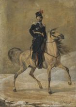 Генерал войска Донского. 1816. Л. И. Киль. Картон, карандаш, акварель, гуашь, белила, лак. 21,70 × 15,70. Государственный Эрмитаж Генерал войска Донского. 1816. Л. И. Киль. Картон, карандаш, акварель, гуашь, белила, лак. 21,70 × 15,70. Государственный Эрмитаж