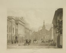 А. Башуцкий. Начало Литейного проспекта. 1834. Бумага, гравюра на стали