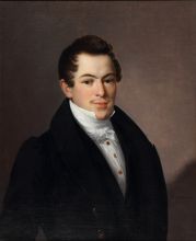 В.А. Тропинин (1780 – 1857). Портрет Н.П. Наумова. 1831. Холст, масло. 73,0 х 60,0. Дар М.Ю. Карисалова в 2021. Наумов Николай Павлович (1795 – 1862) - чиновник Провиантского департамента, тайный советник; современник и знакомый А.С. Пушкина. В.А. Тропинин (1780 – 1857). Портрет Н.П. Наумова. 1831. Холст, масло. 73,0 х 60,0. Дар М.Ю. Карисалова в 2021. Наумов Николай Павлович (1795 – 1862) - чиновник Провиантского департамента, тайный советник; современник и знакомый А.С. Пушкина.