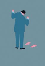 Эмильяно Понци. IV круг, Скупые. Цифровое изображение, бумага, 21х14, 8 см Эмильяно Понци. IV круг, Скупые. Цифровое изображение, бумага, 21х14, 8 см