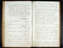 Альбом Е.А. Демидовой. Автограф В.Л. Пушкина на французском Альбом Е.А. Демидовой. Автограф В.Л. Пушкина на французском