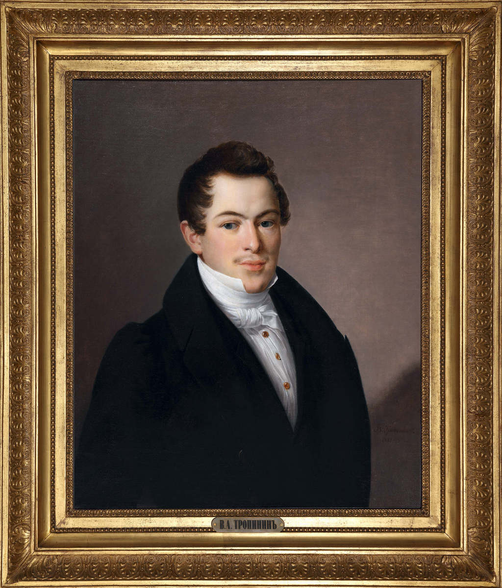 В.А. Тропинин (1780 – 1857). Портрет Н.П. Наумова. Холст, масло. 73,0 х 60,0. Справа в нижней части: «В: Тропининъ 1831»