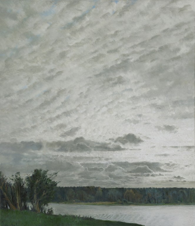 Чжи Лун. Облака. Холст, масло. 2018 г. Чжи Лун. Облака. Холст, масло. 2018 г.