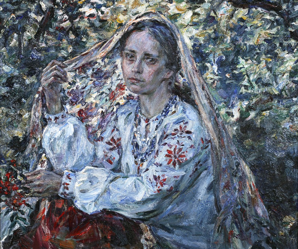 Верстов А. Иванка. Летний вечер. 2019 х.,м. Верстов А. Иванка. Летний вечер. 2019 х.,м.