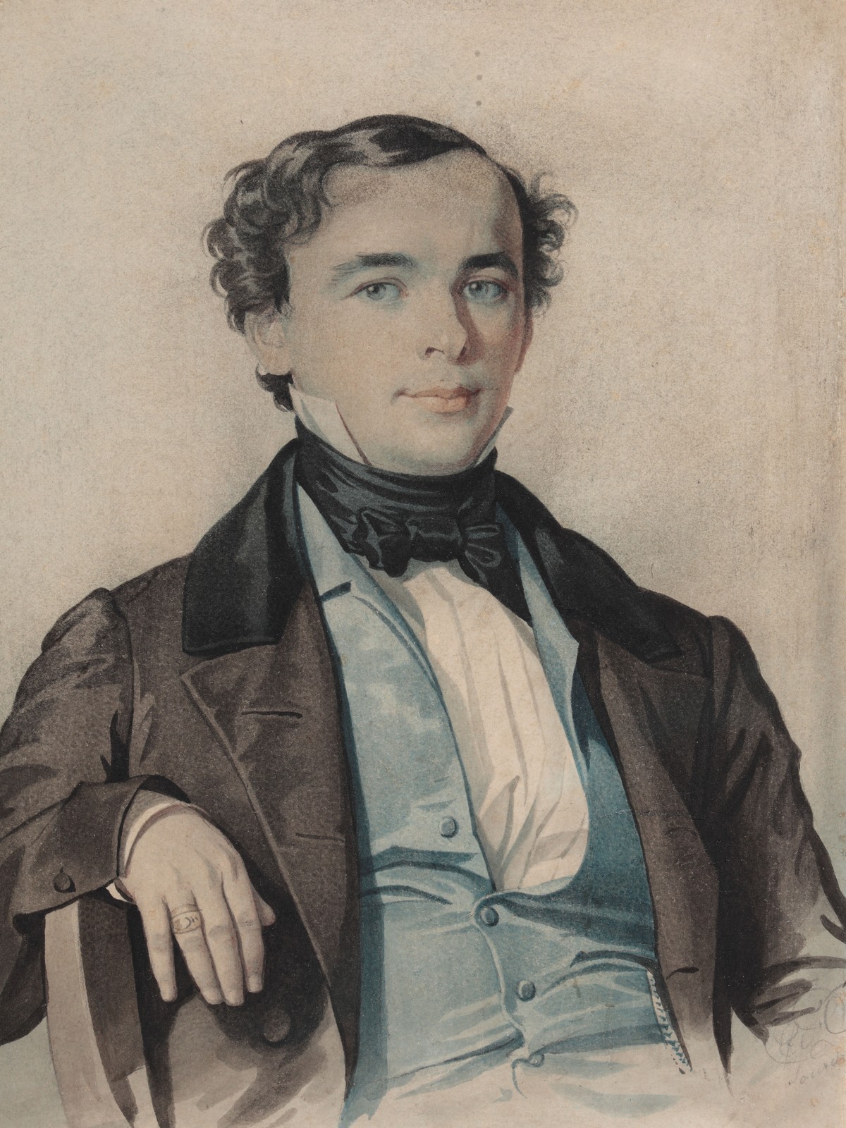 К.К. Гампельн (1794 – не ранее 1880) Портрет Н.Н. Бутенопа. 1840-е К.К. Гампельн (1794 – не ранее 1880) Портрет Н.Н. Бутенопа. 1840-е