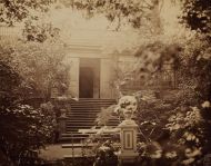 Фотоателье В. Лапре. Вид дачи в Царском Селе. 1870-е. Альбуминовый отпечаток