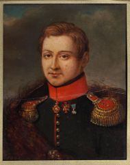 Портрет Муравьева-Апостола нх 1828 г