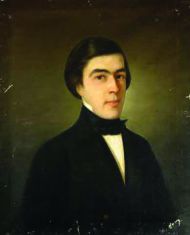 Г. Швинд. Портрет Д.Д. Благово. 1850. Холст, масло.
