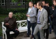 Владимир Жириновский в Государственном музее А. С. Пушкина. 17 мая 2014 года.