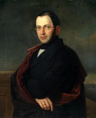 Портрет Александра Николаевича Раевского. 1840-е. Холст, масло.