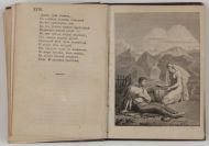 Северные цветы на 1828 год. Санктпетербург, 1827. Гравированный титульный лист И.В. Ческого по рисунку В.П. Лангера. Фронтиспис: портрет А.С. Пушкина, гравированный Н.И. Уткиным по оригиналу О.А. Кипренского