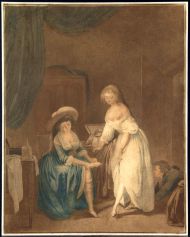 А.Шапонье по оригиналу Л.Л.Буальи. Сравнение ножек. Конец XVIII в. А.Шапонье по оригиналу Л.Л.Буальи. Сравнение ножек. Конец XVIII в.