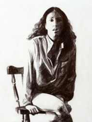 Любовь Борисова. Автопортрет, 1985.