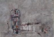 Из серии Железнодорожные этюды. Бумага, смешанная техника. 2015 Из серии Железнодорожные этюды. Бумага, смешанная техника. 2015