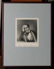Ф.Ф. Шевалье. Е.А. Баратынский. Литография. 1830е.  Литография. 
