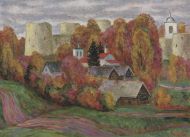 Н.П. Фомин. Осень в Изборске. 2012 г. Н.П. Фомин. Осень в Изборске. 2012 г.