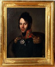 Портрет генерал-майора П.А.Папкова. 1809-1812 г. Неизвестный художник