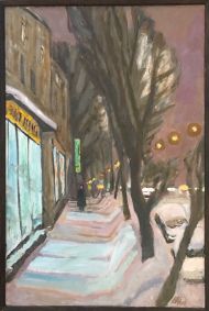 В. Куцевич. Поздний вечер. 2010. Холст,масло В. Куцевич. Поздний вечер. 2010. Холст,масло