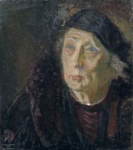 В. Деопик. Соседка по Городку художников. Холст, масло В. Деопик. Соседка по Городку художников. Холст, масло