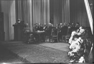6 июня 1959 г. В зале Дома ученых - первый организованный музеем вечер, посвященный дню рождения А.С. Пушкина	