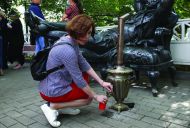 «Большое Розовое чаепитие». Презентация культурологического проекта «Литературное варенье» Светланы и Олега Колесниковых (г. Воронеж)