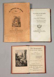 «Бахчисарайский фонтан» на русском, франц., и нем., языках