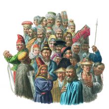 Выставка «Народы России» в Копенгагене. Выставка «Народы России» в Копенгагене.