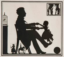 Сцена в детской. Иллюстрация к книге В.В. Вересаева «Пушкин в жизни»