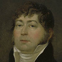 Портрет В.Л. Пушкина.  
Неизвестный художник.  
Холст, масло.  1810-е

