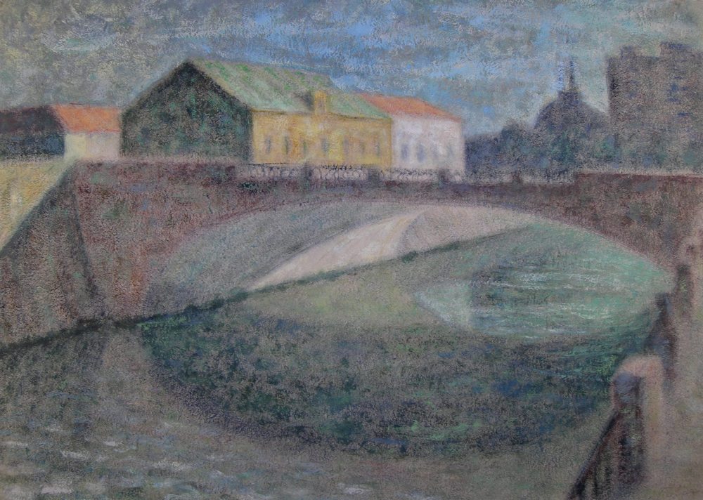 Обводной канал.2009г. К.,пастель Обводной канал.2009г. К.,пастель