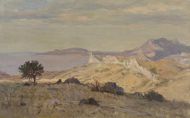 Ростислав Барто. Коктебель. Вторая половина 1940-х. Холст, масло. 52х84 см