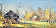 И. Даньшин. Композиция в желктом. 2012. Холст, масло.