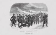Неизвестный гравер. Наказание заключённых в Сибири. 1845 г.