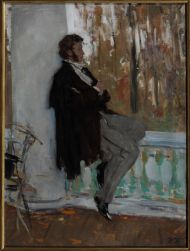 В.А. Прибыловский Пушкин в Болдино. 1958 Холст, масло