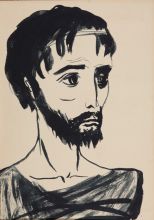 Иешуа. Иллюстрация к роману М.А. Булгакова «Мастер и Маргарита»